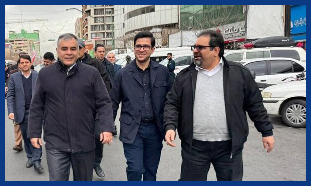حضور پاک‌نژاد و معاونان در یوم‌الله ۲۲ بهمن