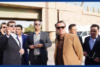 از پروژههای عمرانی منطقۀ ویژۀ اقتصادی پتروشیمی بازدید شد از پروژههای عمرانی منطقۀ ویژۀ اقتصادی پتروشیمی بازدید شد